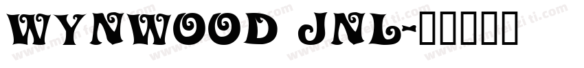 Wynwood JNL字体转换